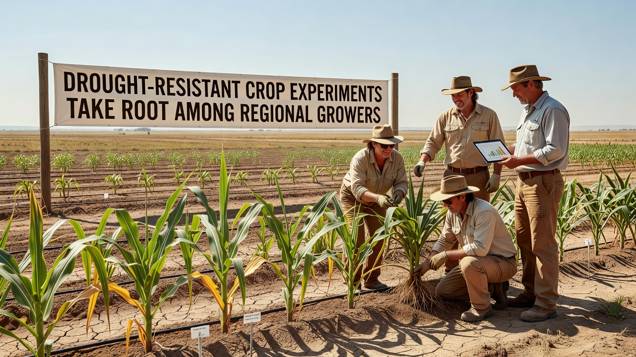 Drought-Resistant Crop Experiments Take Root Among Regional Growers